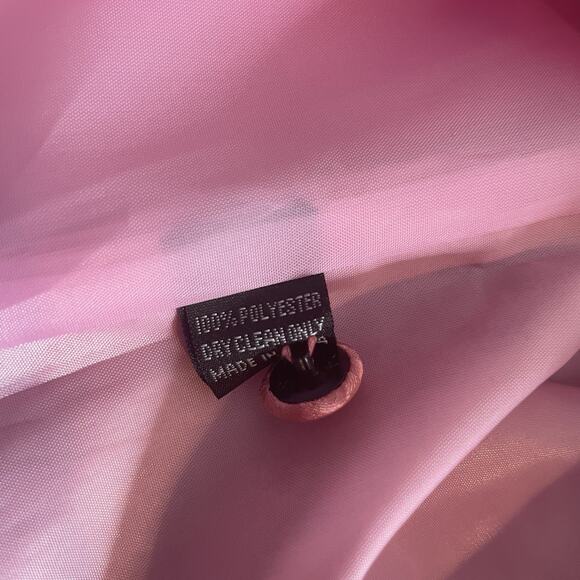 Vesuvio Napoli Men's Pink Pinstriped Vest Size S Flamboyant Vegas Tuxedo Wedding - Picture 6 of 12